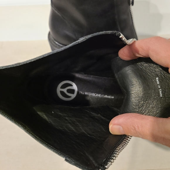 Browns Wishbone Platform leather ankle boots - Picture 3 of 3